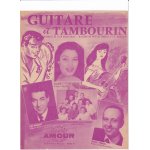 Partition dalida guitare et tambourin