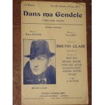 Partition : dans ma gondole (viens mon amour) - rumba m�lodie, paroles de robert ducsol, musique de yvana ...