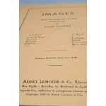 Partition imags joseph strimer cahier 1 lemoine