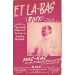 Partition mac kac   et la bas   rock 'n ' roll musique de sacha distel