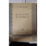 Partition madame butterfly de g. puccin de m. m. l. illica et g. gicosa pour chant et piano
