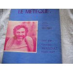 Partition le meteque georges moustaki 1969
