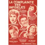 Partition mouloudji catherine sauvage danielle darrieux jacqueline francois michele arnaud la complainte ... Partition mouloudji catherine sauvage danielle darrieux jacqueline francois michele arnaud la complainte ...
