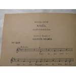 Partition : no�l, chanson populaire. paroles et musique de augusta holm�s. collection les chants de la ...