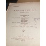 Partition pour piano de claude debussy : l'enfant prodigue