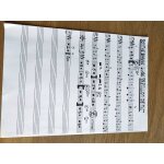 Partition pour synth� basse titre papillon de nuit