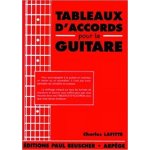 Partition : tableaux d'accords pour la guitare [partition] by lafitte, charles