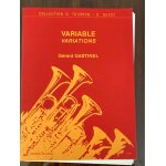 Partition pour trompette et pianos–variable variations de gerard gastinel pour trompette, en ut Partition pour trompette et pianos–variable variations de gerard gastinel pour trompette, en ut