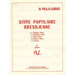 Partition villa - lobos suite populaire brsilienne pour guitare n 2 schottisch - choro, edition eschig ...