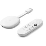 Passerelle multim�dia google chromecast 4k avec google tv