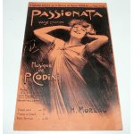 Passionata, valse chant�e, le grand succ�s de la revue de henry moreau au moulin rouge