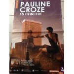 Pauline croze - affiche musique / concert / poster