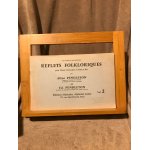 Pendleton reflets folkloriques partition chant percussion flute bec ed. choudens volume 2