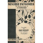 Mon p�re est masseur - fox - swing musette de j. vaissade - 1947