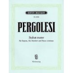 Pergolse : stabat mater (chant et piano) - edition breitkopf