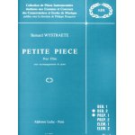 Petite piece pour flute & piano bernard wystraete ed a. leduc niveau d�butant