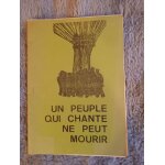 Un peuple qui chante ne peut pas mourir, brochure chants basques d'imanol, bruno barre a la guitare, ... Un peuple qui chante ne peut pas mourir, brochure chants basques d'imanol, bruno barre a la guitare, ...