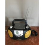 Philips az3038 - boombox - noir, argent, orange