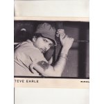 Photo n&b glacée maison de disque 20x25 cm steve earle Photo n&b glacée maison de disque 20x25 cm steve earle