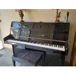 Piano klein laqu noir de 1998 avec banquette