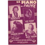 Le piano du pauvre / léo ferré, patachou, catherine sauvage, lucien jeunesse, les garçons de la rue, ... Le piano du pauvre / léo ferré, patachou, catherine sauvage, lucien jeunesse, les garçons de la rue, ...