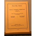 Pierre max dubois 9 pices pour le trombone elmentaire partition edition leduc