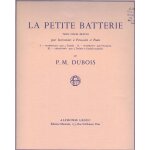 Pierre max dubois : la petite batterie, trois pices brves pour instruments a percussion et piano