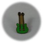 Pin's instrument de musique : guitare a double manche