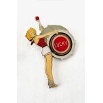 Pins musique lucky strike. tambour. sign eole