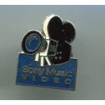Pins sony music vid�o / cam�ra