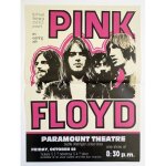Pink floyd, paramount theatre, seattle, washington 1971 - affiche de concert musique pli�e - format 40x53 ...