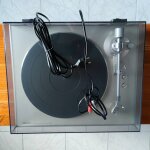 Vends platine vinyle denon dp 300 f silver.