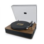 Platine vinyle muse mt - 106 bt, 3 vitesses 33 / 45 / 78 tours, stro 2x5w - bluetooth, port usb pour ...