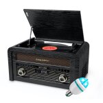 Platine vinyle muse mt - 115w, micro - chane radio fm, stro puissance 20w - 33 / 45 / 78 tours, cd, ...