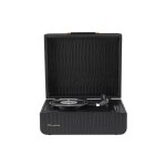 Platine vinyle portable avec bluetooth coir croc