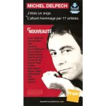 Plv cartonn�e rigide 14x25cm michel delpech j'�tais un ange hommage 2016 fnac