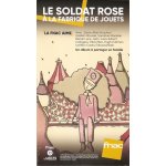 Plv cartonn�e rigide 14x25cm le soldat rose a la fabrique de jouet souchon zazie aubert casta ruiz