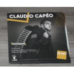 Plv souple 30x30cm claudio capeo un homme debout edtion collector / magasins fnac