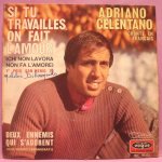 Pochette pour disque vinyle 45 tours - adriano celentano - vogue int. 80232 Pochette pour disque vinyle 45 tours - adriano celentano - vogue int. 80232