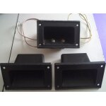 Poign�es encastrables et plaque connection pour enceinte ou cabinet speaker