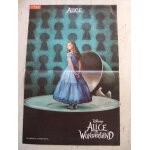 Poster alice in wonderland disney tim burton / rugby tournoi des six nations Poster alice in wonderland disney tim burton / rugby tournoi des six nations