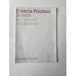 Poulenc - sonata for clarinet and bassoon - sonate pour clarinette et basson - ed. chester music