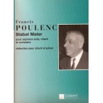 Poulenc : stabat mater - chant et piano - salabert