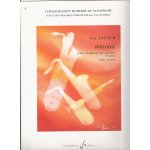 Pr�lodie pour saxophone alto ou t�nor et piano [partition] by guy lacour