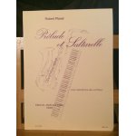 Pr�lude et saltarelle saxophone alto en mib et piano