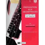 Préparation aux déchiffrages guitare basse cd inclus Préparation aux déchiffrages guitare basse cd inclus