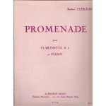 Promenade : pour clarinette si bmol et piano [broch] by clrisse, robert