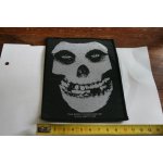 Punk : the misfits ecusson patch tte de mort 10 x 10 cms de 2002 import uk