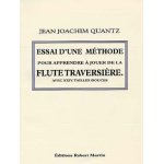 Quantz : essai d'une mthode pour apprendre a jouer de la flte traversiere