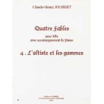 Quatre fables pour alto avec accompagnement de piano - volume 4, l'altiste et les gammes